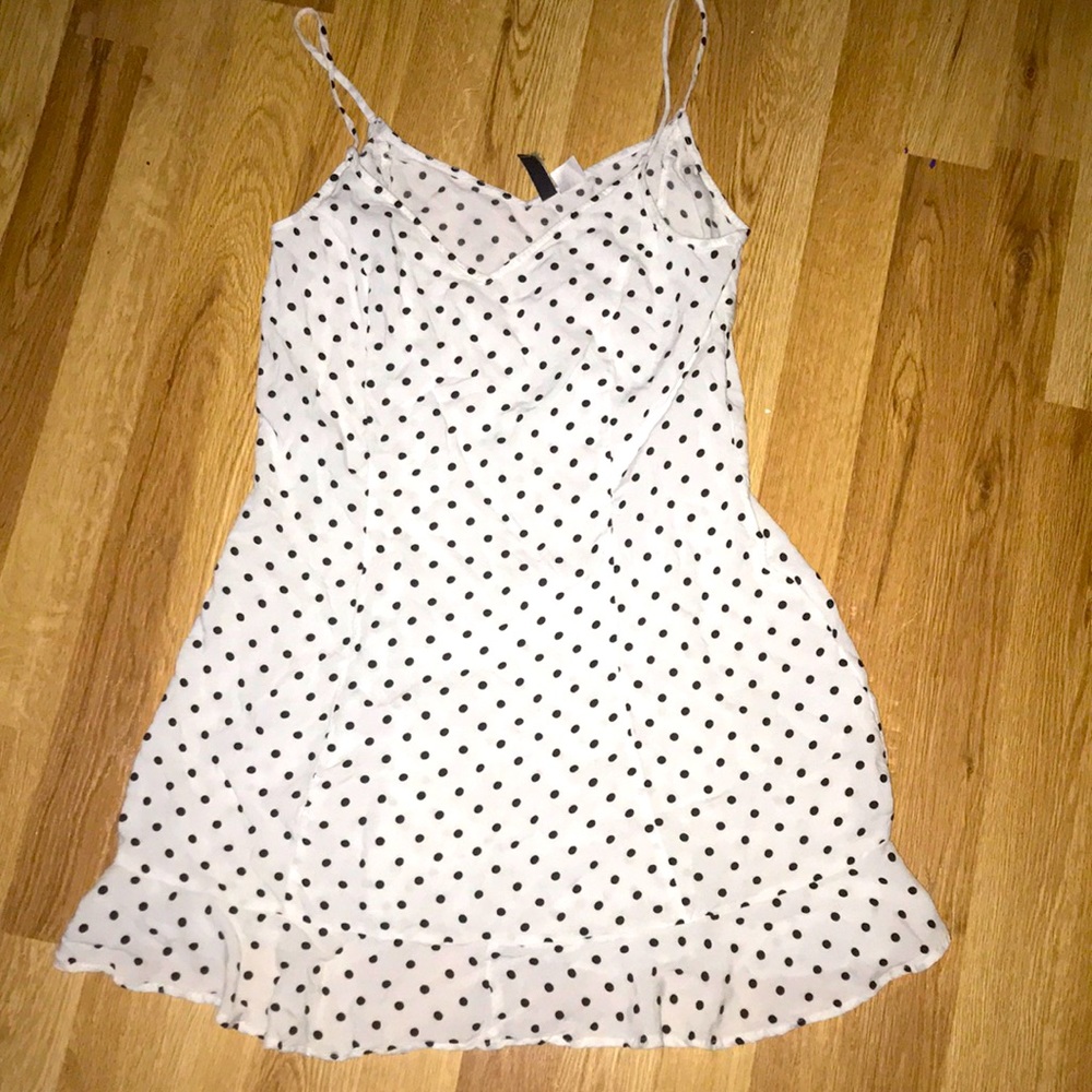 Black & White Polka Dot Dress